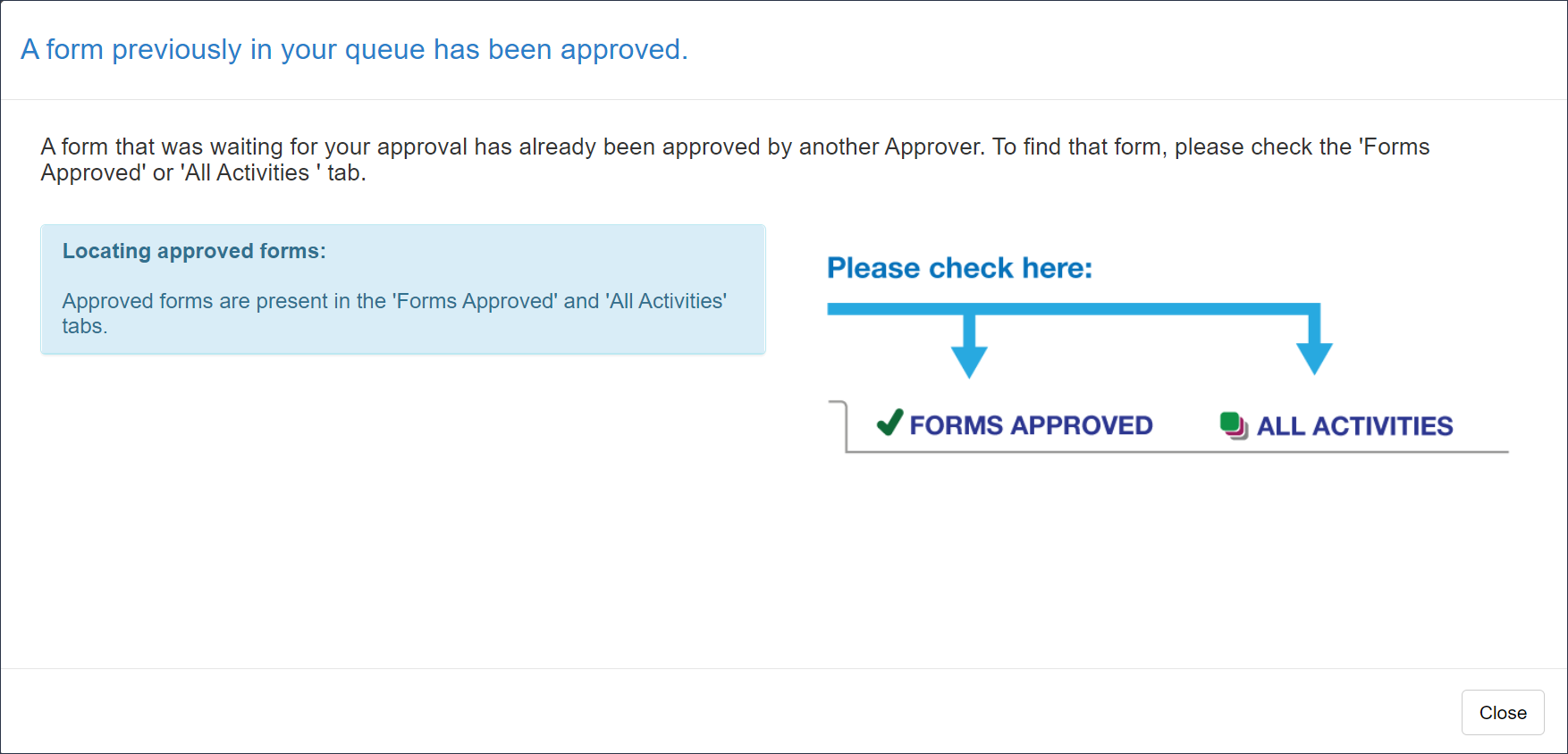 Summary email example