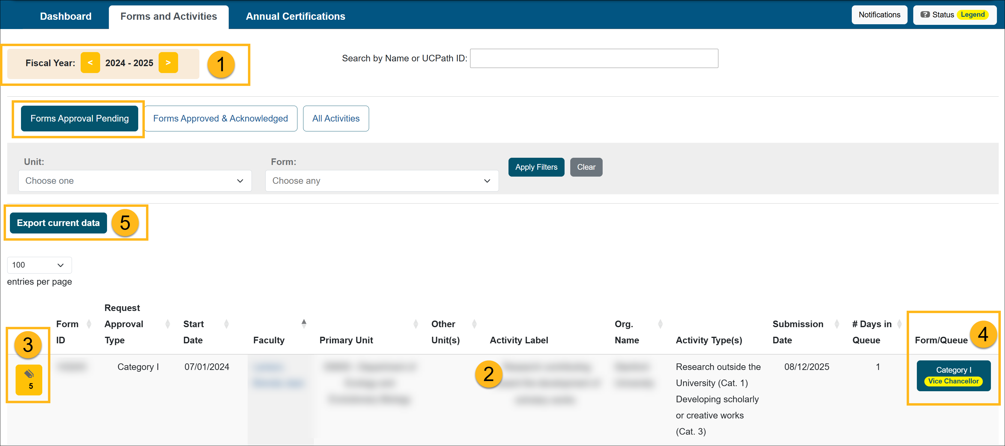 Forms Approval Pending