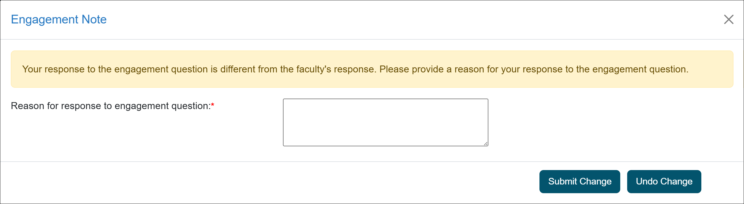 Did you engage in activity pop-up note